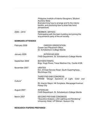 Final thesis presented december 2009 march 2010