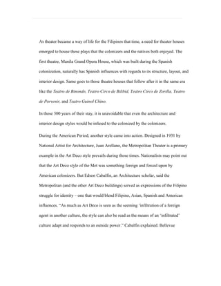 Mark Paulino (tour guide of the Cultural Center of the Philippines)