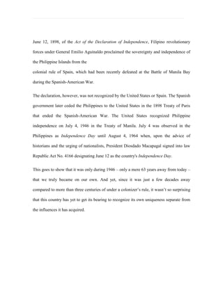 This paper discusses how the Avant-garde concept in the Philippine contemporary setting may help define what makes up a Filipino cultural identity by pushing through the boundaries of design norms and applying it to a dying structure called the performing arts theater. This paper will attempt to map historical evidences of identity confusion through the study of theater building design and subsequently prove on how avant-garde can help define the Filipino identity and make a design uniquely our own.  