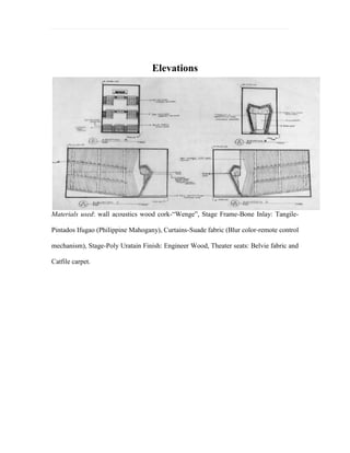 Circular Templates (Rotring)- Used for the lights, curved accessories and etc.