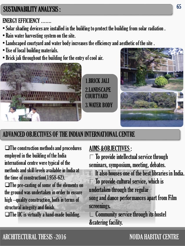 Indian habitat center archdaily picture