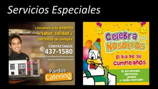 Servicios Especiales 
 