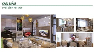 CĂN MẪU
Phối cảnh nội thất
 
