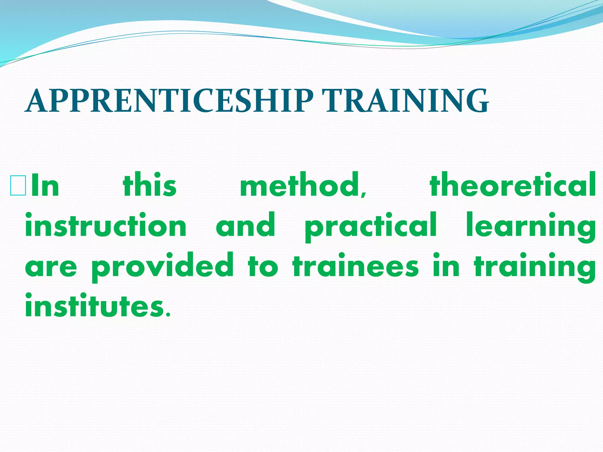 Training Methods | PPTX