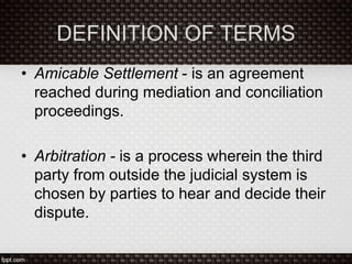 FINALTRUEENFORCEMENT OF BARANGAY SETTLEMENT.ppt
