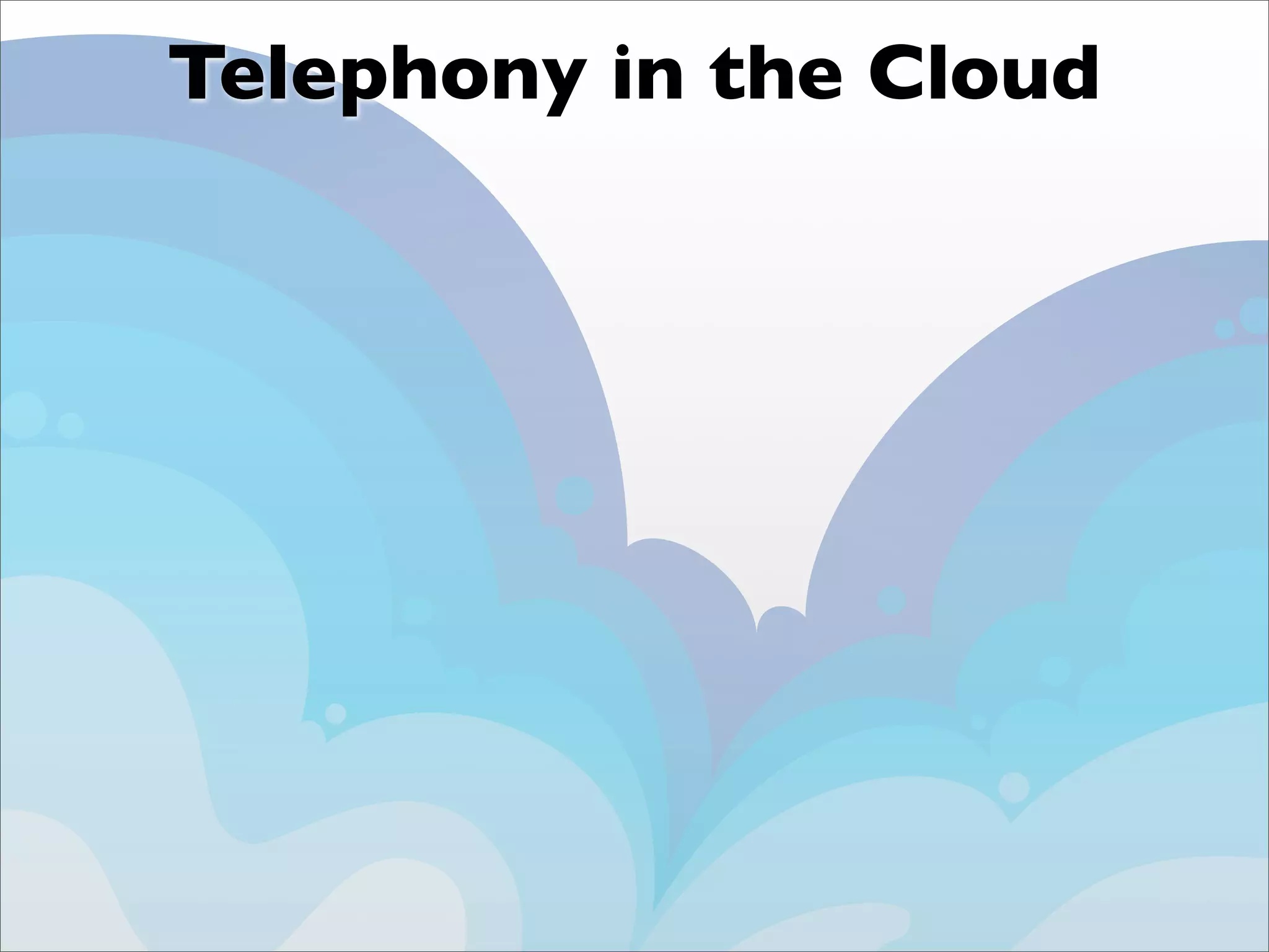 Final Twilio Under the Radar 2009 Cloud