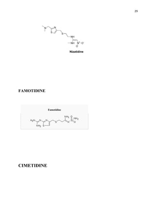 29




                          Nizatidine




FAMOTIDINE



             Famotidine




CIMETIDINE
 