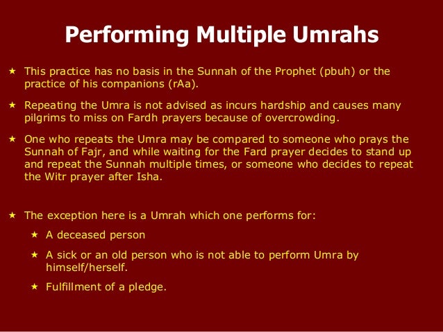 Step by Step Guide to Holy Umrah/Umra