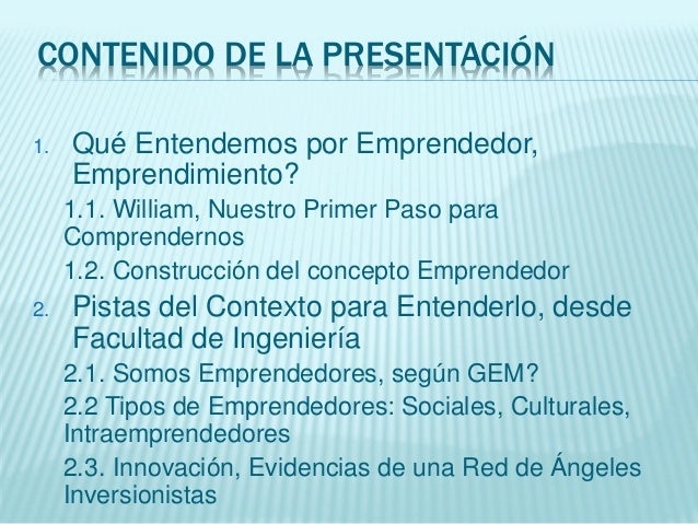 ¿Qué se entiende por emprendimiento?