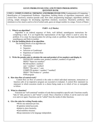 GE3151 PSPP _Unit 1 notes and Question bank.pdf