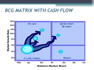 BCG MATRIX WITH CASH FLOW 
