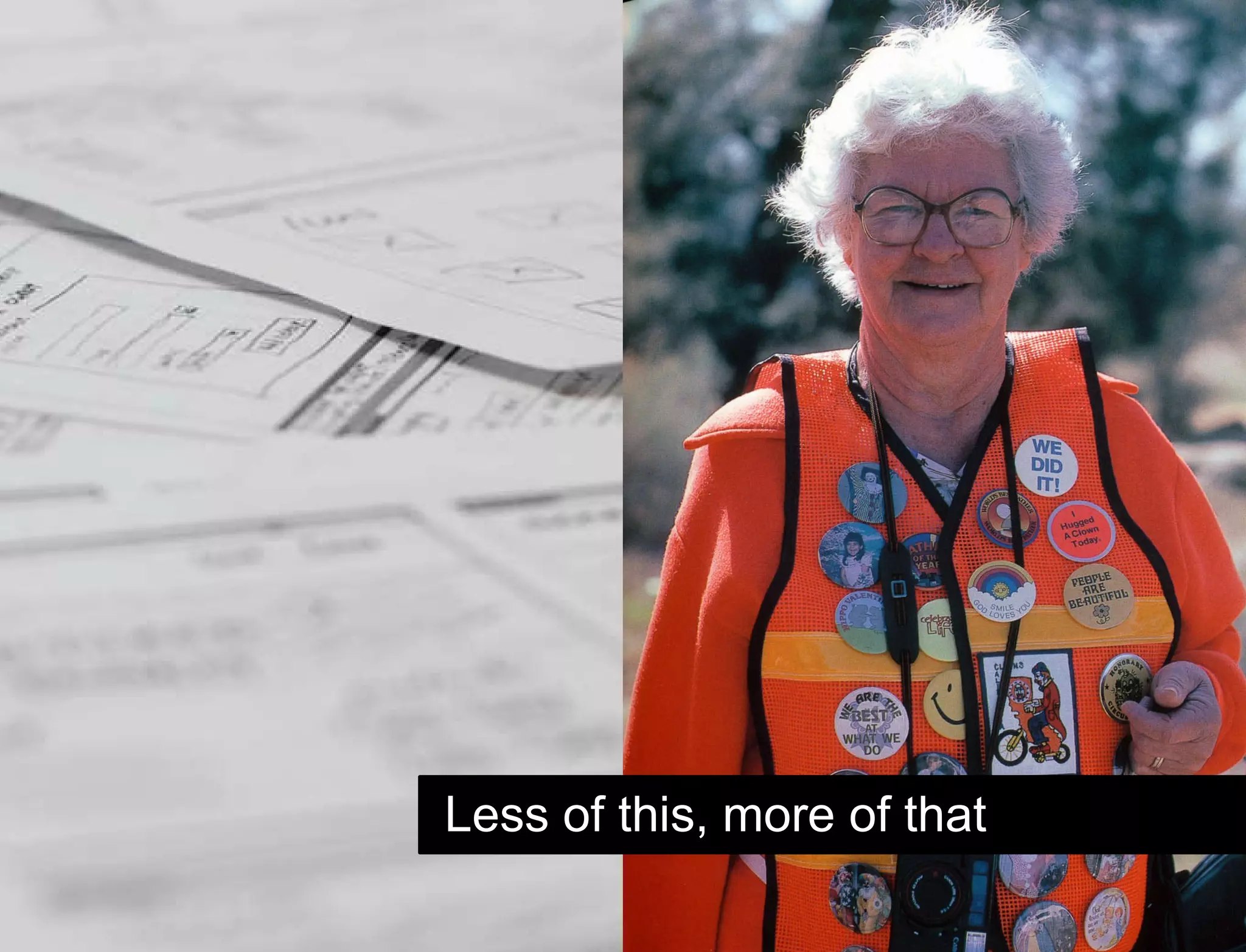 Hypothesis vs. Agenda Less of this, more of that 