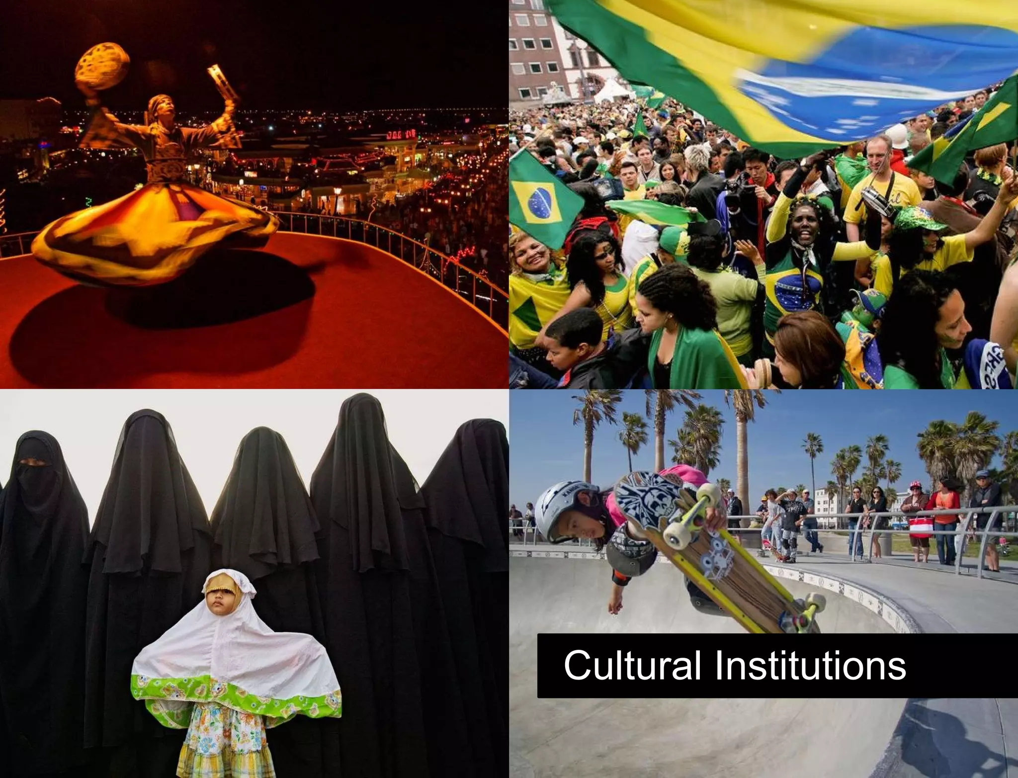 Hypothesis vs. Agenda Cultural Institutions 