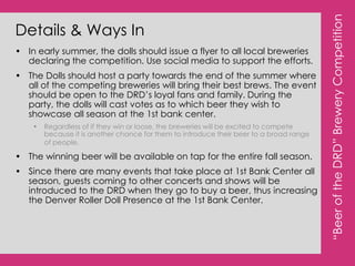 Upload a photo of them in their costume to the DRD Facebook page 