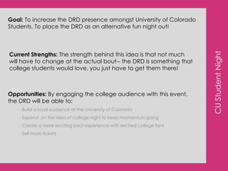 Top three submissions will be judged live at a bout or put to a contest