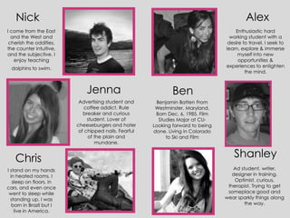 Details & Ways InGet To Know the Refs – Dating GameThe derby referees add a lot of personality to the game. They too are a extension of the Denver Roller Dolls brand. Their attitude and presence on the track is a valuable tool we can leverage to connect with the DRD target. Bring a volunteer out from the crowd or select a fan/follower through Facebook or TwitterHold a mock dating game where the contestant asks each ref three questions  Questions should highlight each refs unique personality and roll in the bout