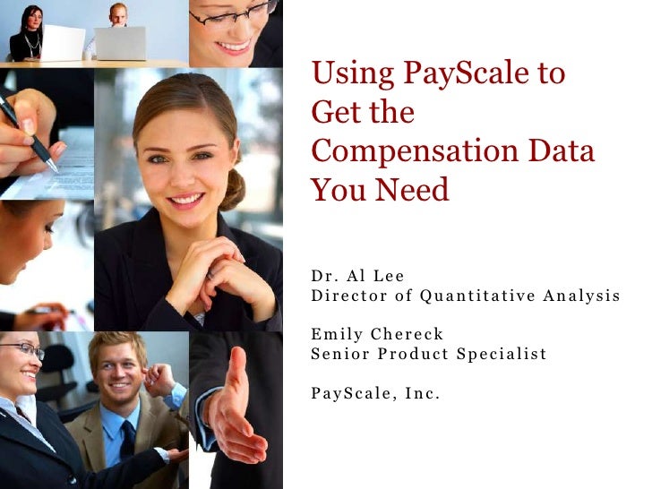 Using PayScale To Get The Compensation Data You Need