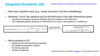 Input X Gradient Explainability for Natural Language Processing | PPTX