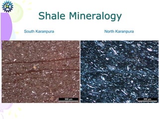 Shale Mineralogy
South Karanpura North Karanpura
 