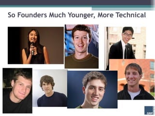 So Founders Much Younger, More Technical 