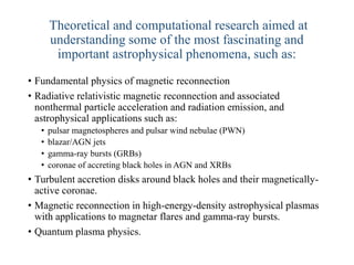 PLASMA PHYSICS AND ITS APPLICATION | PPTX