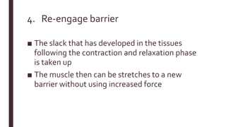 Slack Muscles Introduction to muscle energy techniques (METs) | PPTX