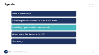 Accelerate Your PM Career in 2022!