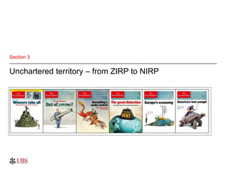 Section 3
Unchartered territory – from ZIRP to NIRP
 