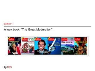 Section 1
A look back: "The Great Moderation"
 