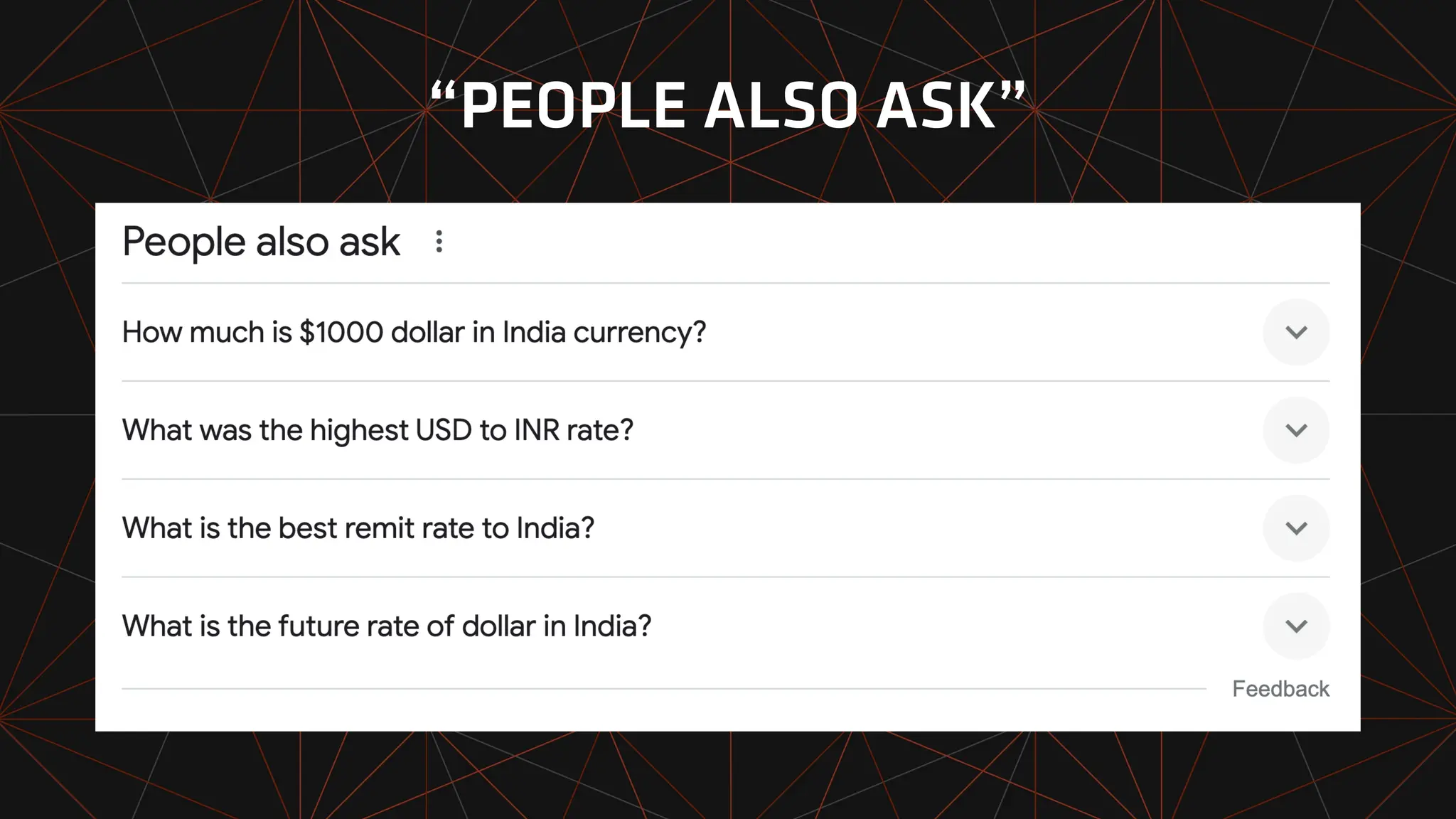 “PEOPLE ALSO ASK”
 