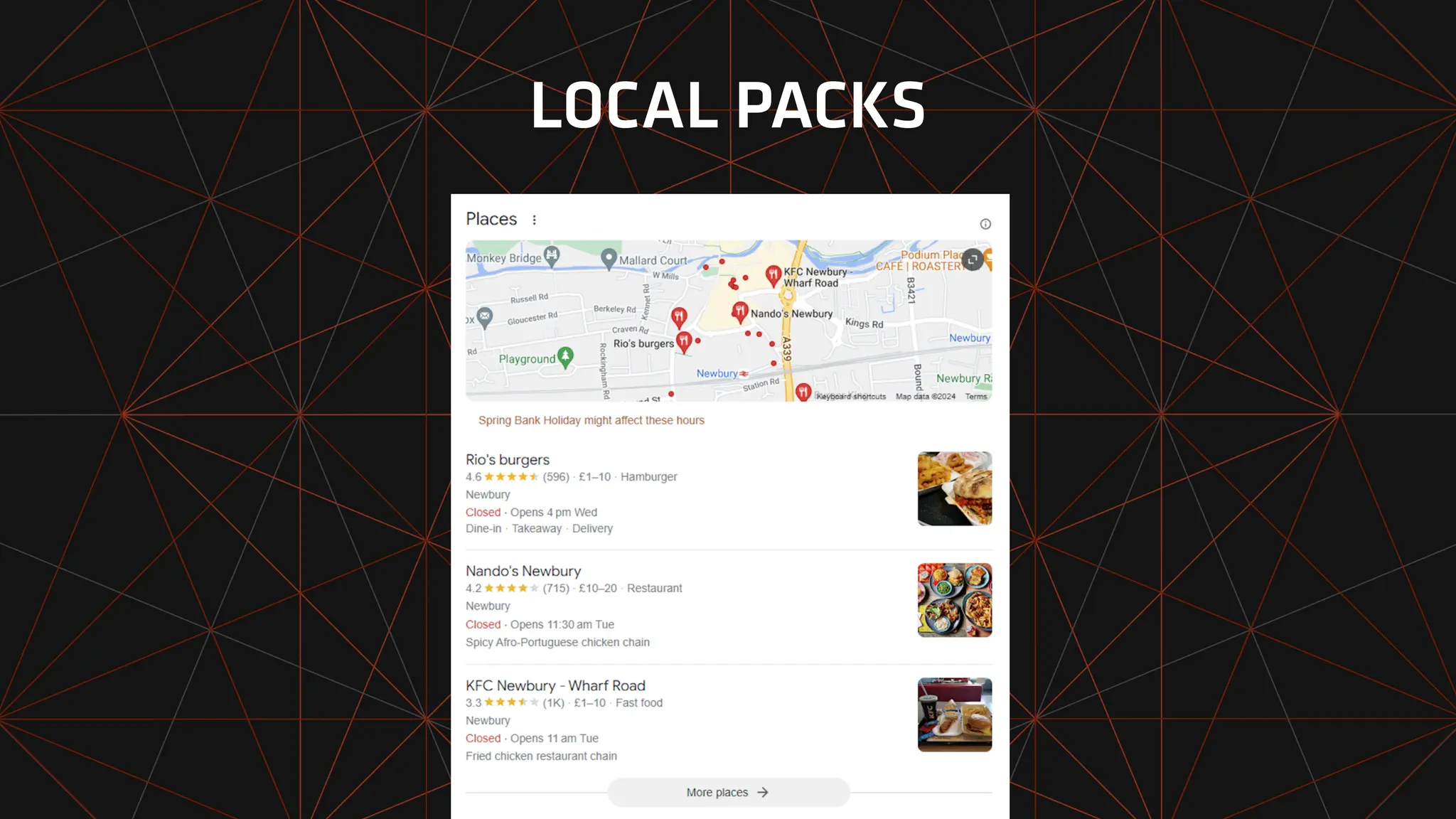 LOCAL PACKS
 