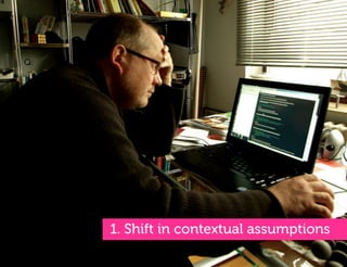 Q:



Q:!




      1. Shift in contextual assumptions
 