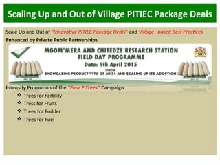 Scaling Up and Out of Village PITIEC Package Deals
Scale Up and Out of “Innovative PITIEC Package Deals” and Village –base...