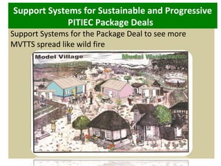 Support Systems for the Package Deal to see more
MVTTS spread like wild fire
Support Systems for Sustainable and Progressi...