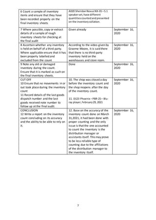 Final visit inventory | DOCX