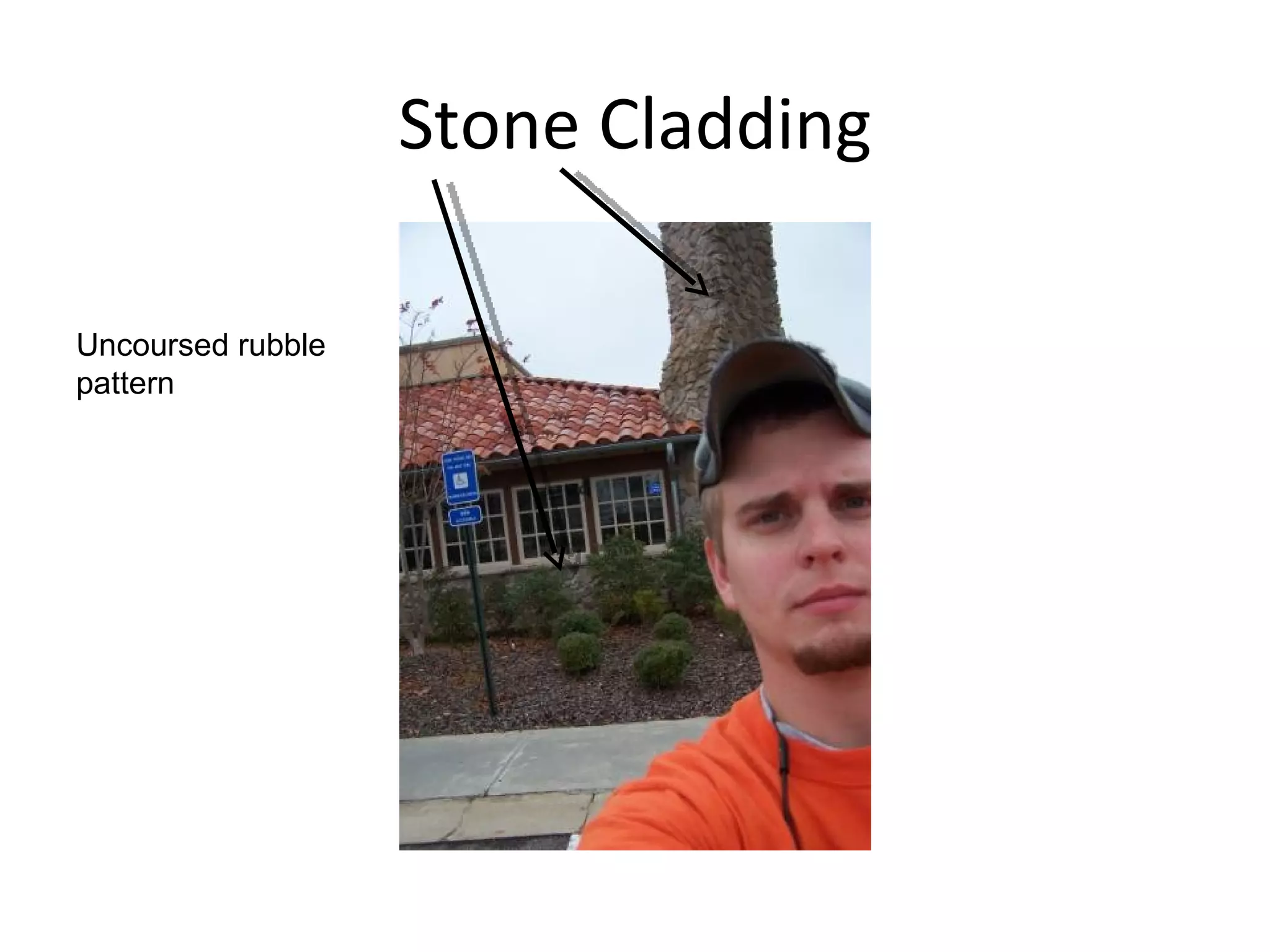 Stone Cladding Uncoursed rubble pattern 