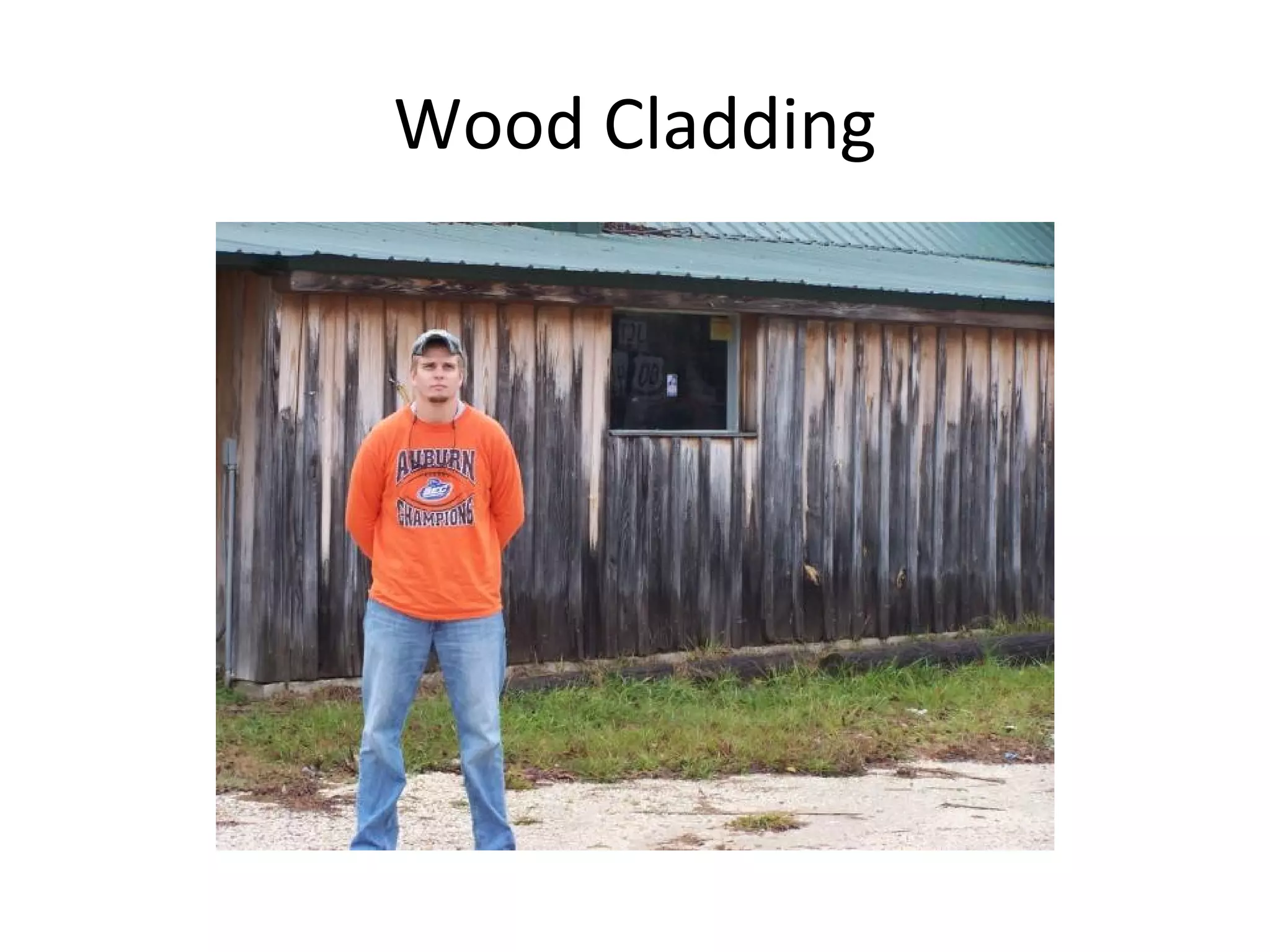 Wood Cladding 