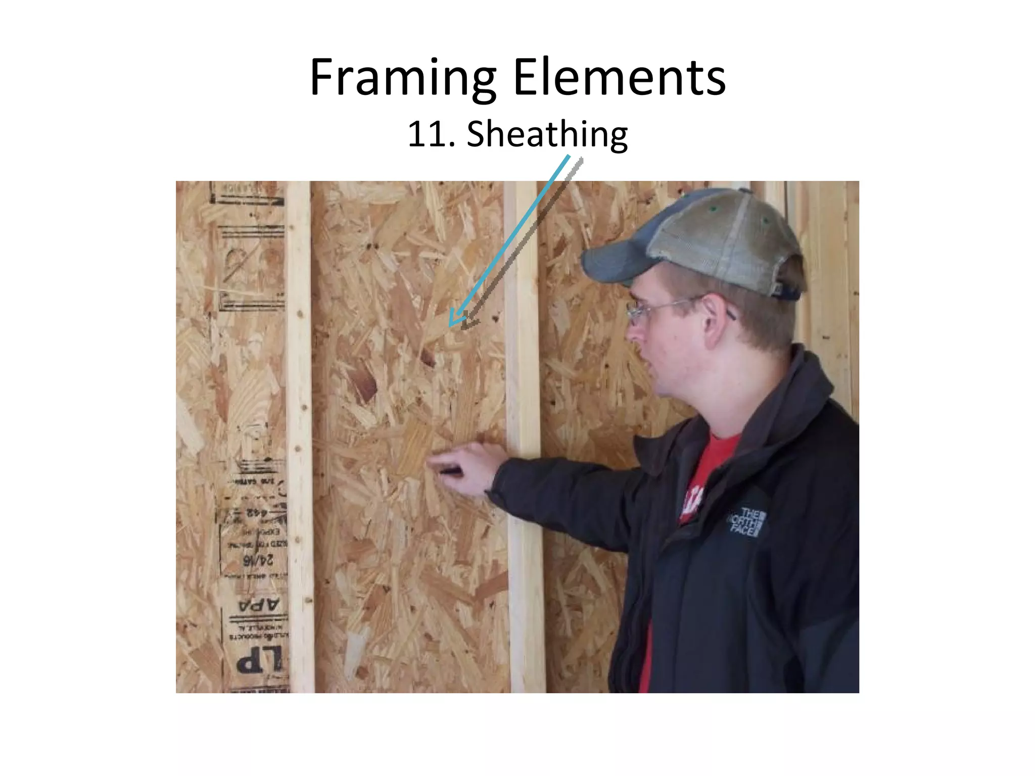 Framing Elements 11. Sheathing 