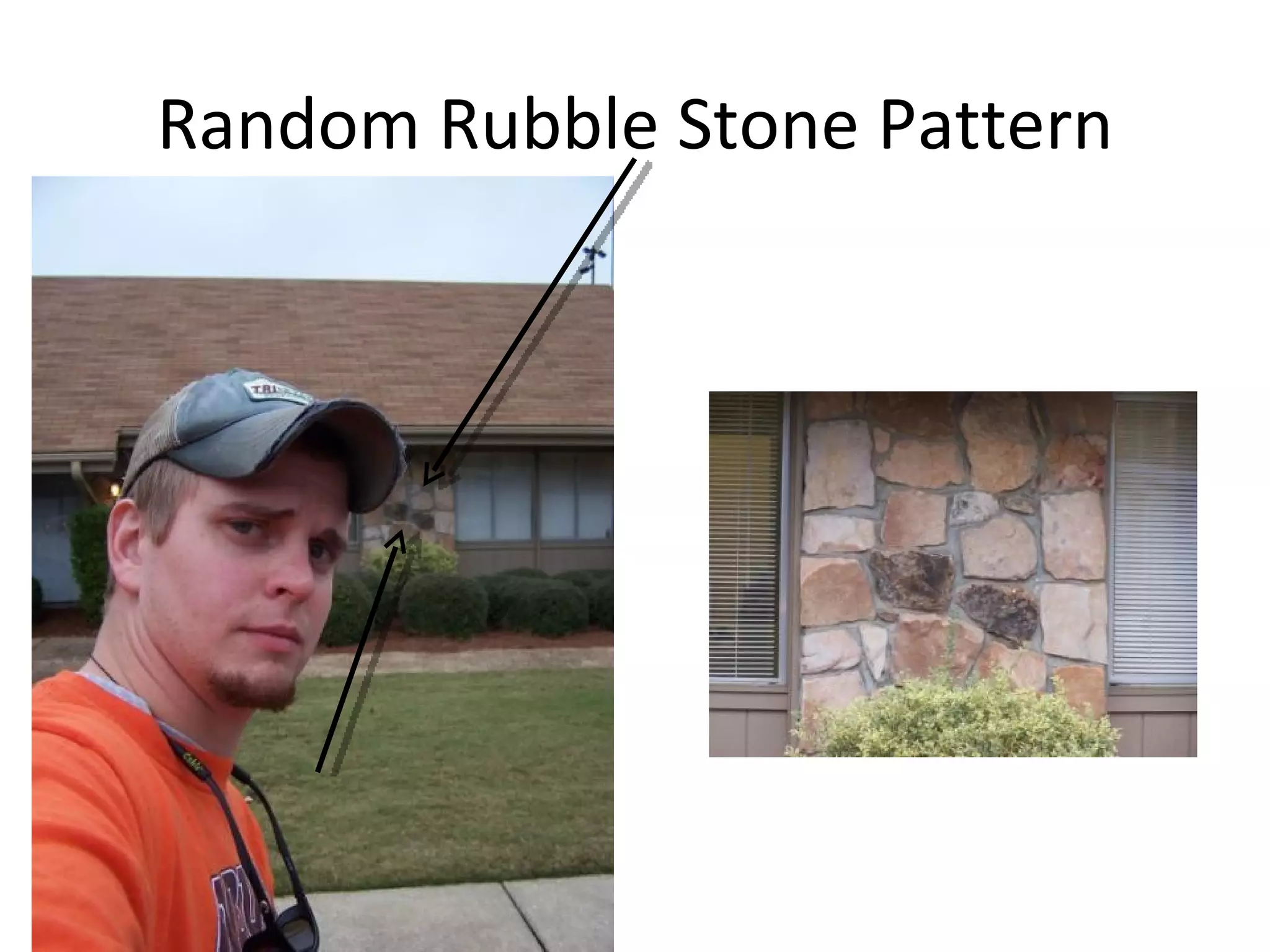 Random Rubble Stone Pattern 