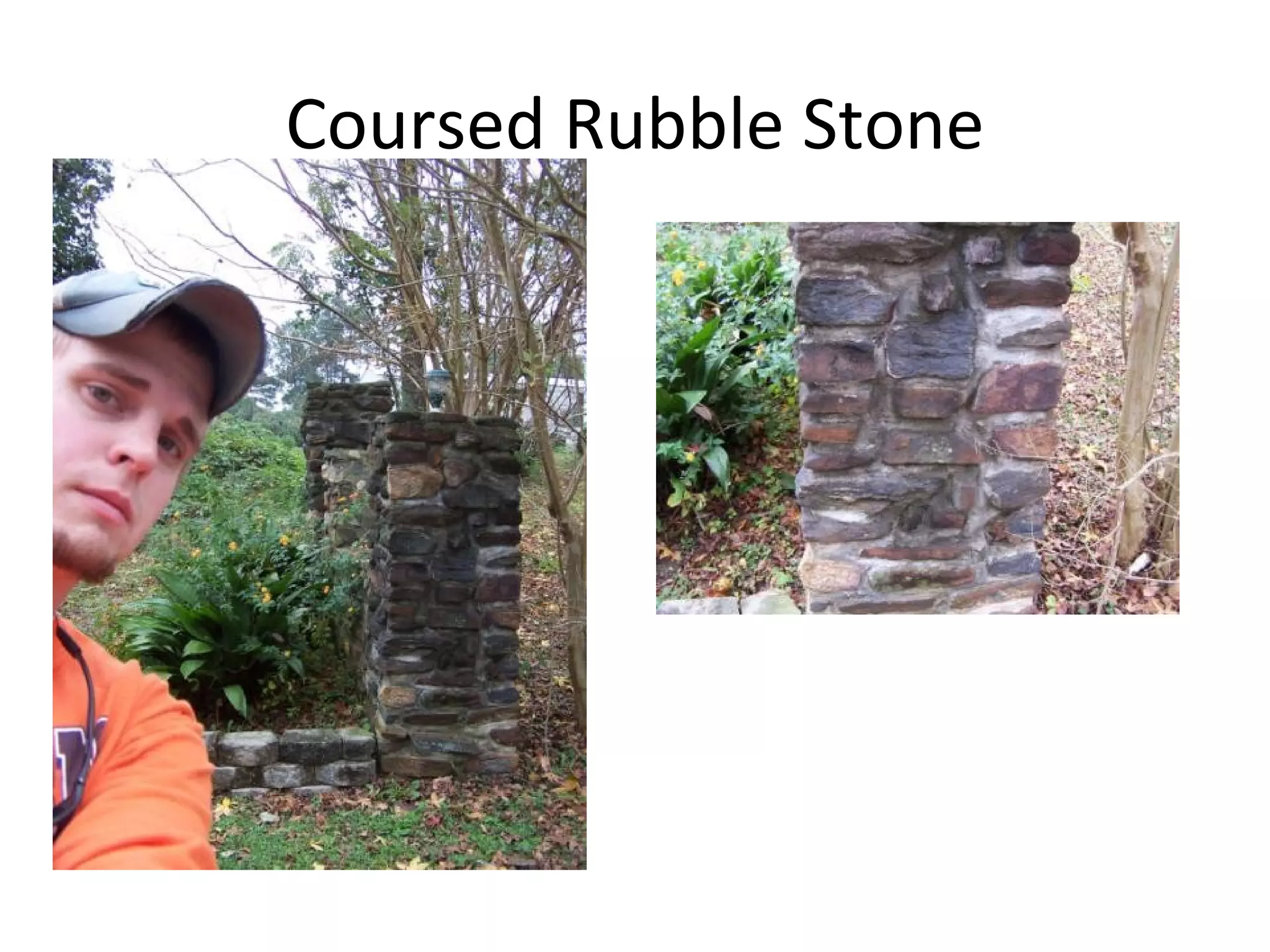 Coursed Rubble Stone 
