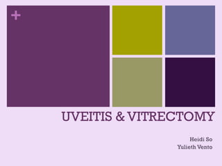 UVEITIS & VITRECTOMY 
