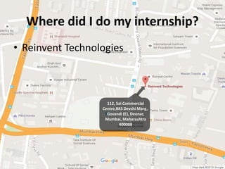 Summer Internship | PPTX