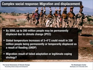 The Social Dimensions of Climate Change | PDF