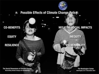 The Social Dimensions of Climate Change | PDF