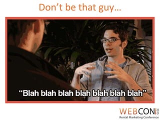 Don’t be that ܲ…
 