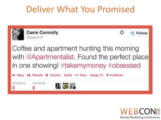 Deliver What You Promised
 