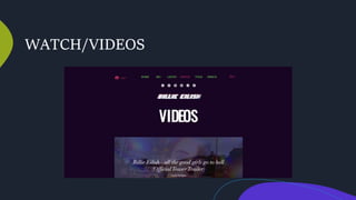 WATCH/VIDEOS
 