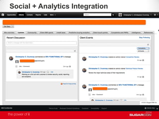 Social + Analytics Integration
 