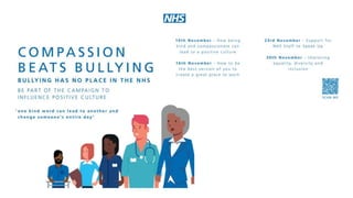 #Caring4NHSPeople virtual wellbeing session 13th October 2021