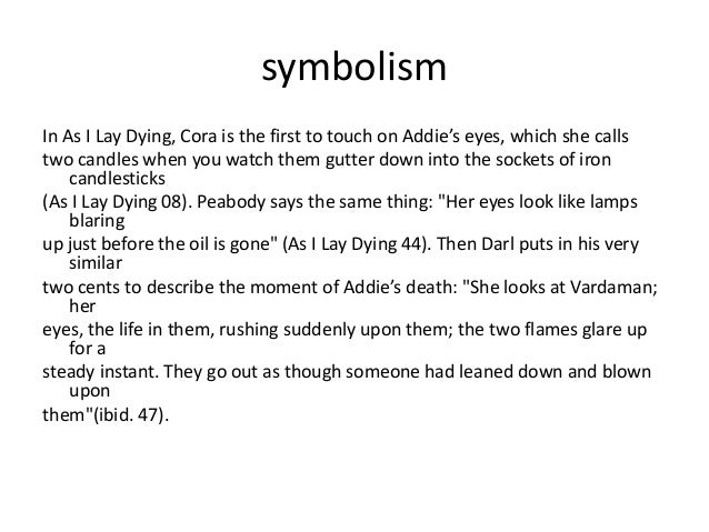 as i lay dying lit analysis as i lay dying lit analysis